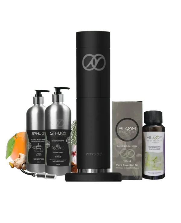 Bloom Diffuser Spa Bundle Kit Onyx