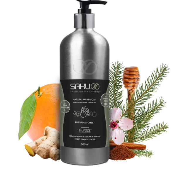 Natural Liquid Hand Soap by Saku Aromatherapy