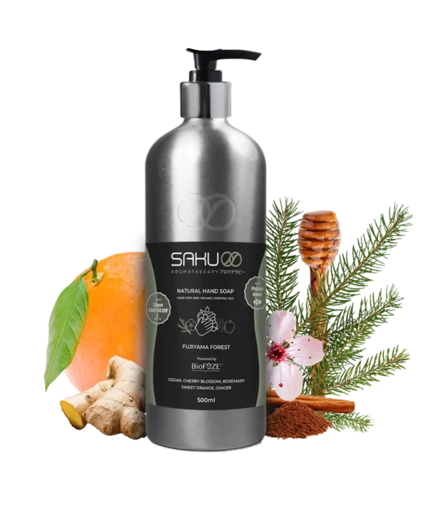 Natural Liquid Hand Soap by Saku Aromatherapy